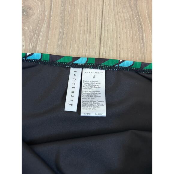 Sanctuary Geo Wave High Leg High Rise Bikini Bottom - Small - Picture 4 of 6